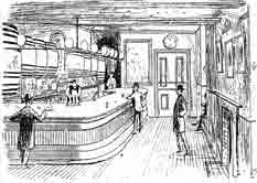 Interior view of the Carlton Vintners Company